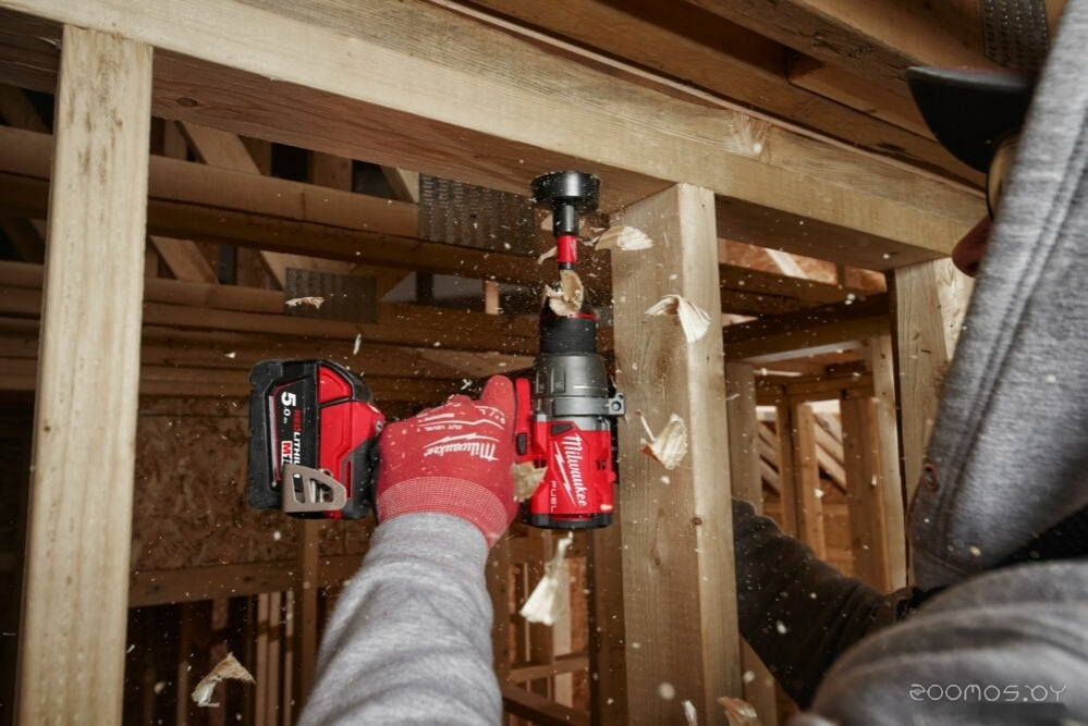 Дрель-шуруповерт Milwaukee M18 FUEL M18FDD3-502X 4933479863 (с 2-мя АКБ 5 Ач, кейс), фото 8