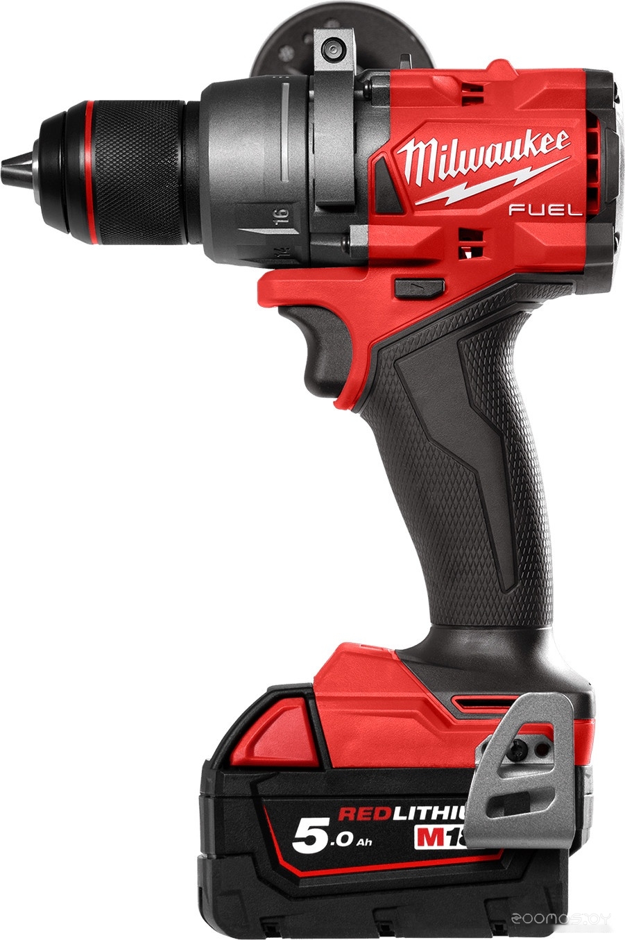 Дрель-шуруповерт Milwaukee M18 FUEL M18FDD3-502X 4933479863 (с 2-мя АКБ 5 Ач, кейс), фото 2