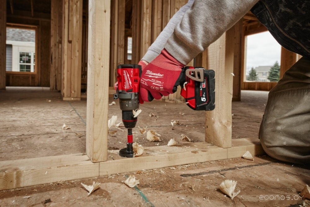 Дрель-шуруповерт Milwaukee M18 FUEL M18FDD3-502X 4933479863 (с 2-мя АКБ 5 Ач, кейс), фото 14