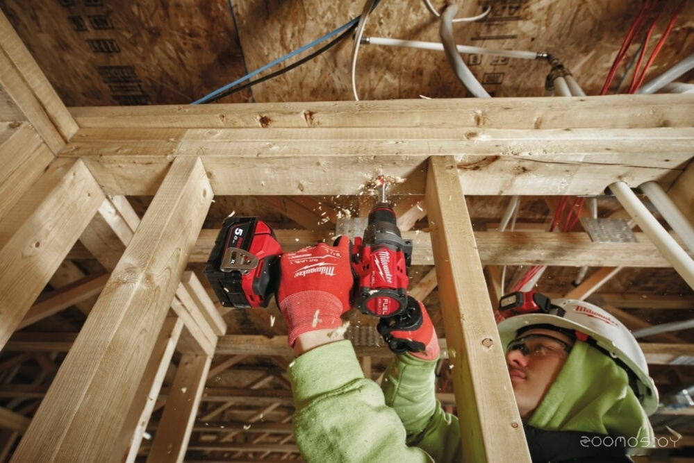 Дрель-шуруповерт Milwaukee M18 FUEL M18FDD3-502X 4933479863 (с 2-мя АКБ 5 Ач, кейс), фото 6