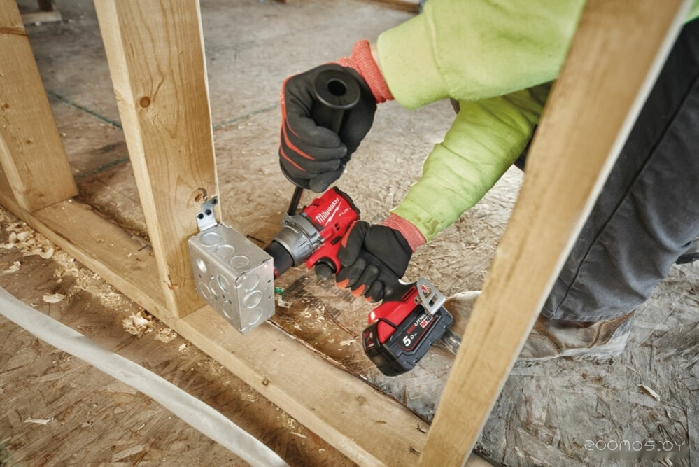 Дрель-шуруповерт Milwaukee M18 FUEL M18FDD3-502X 4933479863 (с 2-мя АКБ 5 Ач, кейс), фото 5