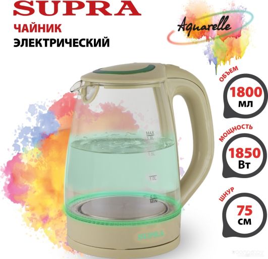 Электрический чайник Supra KES-1810G, фото 1