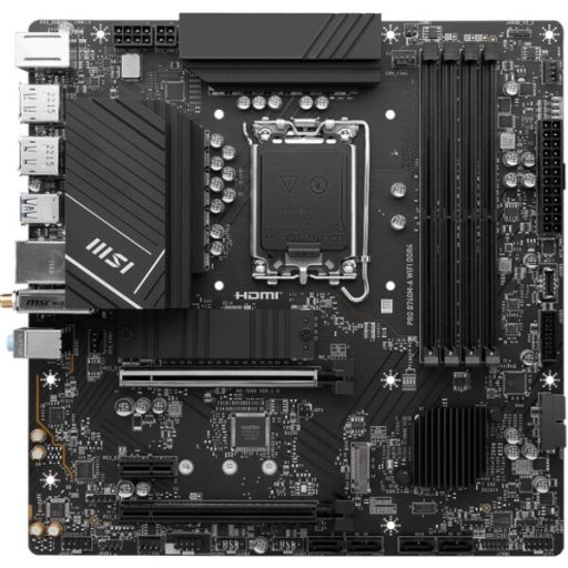 Материнская плата MSI Pro B760M-A WiFi DDR4, фото 1