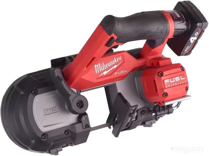 Ленточная пила Milwaukee Fuel M12 FBS64-402C 4933478441 (с 2-мя АКБ, кейс), фото 1