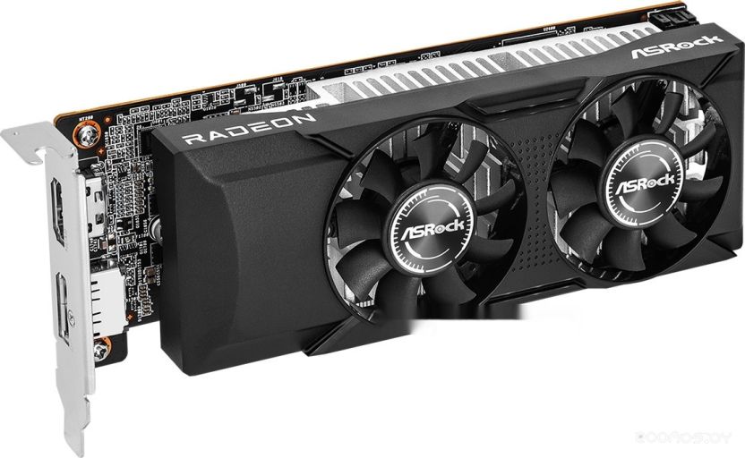 Видеокарта ASROCK Radeon RX550 Low Profile 4GB RX550 LP 4G, фото 1