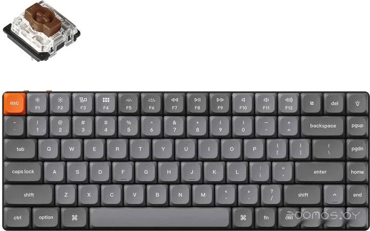 Клавиатура Keychron K3 Max White LED K3M-A3-RU (Gateron Low Profile Brown)