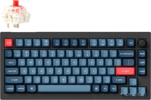 Клавиатура Keychron V1 Max RGB V1M-D1-RU (Gateron Jupiter Red)