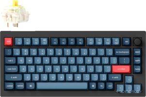 Клавиатура Keychron V1 Max RGB V1M-D4-RU (Gateron Jupiter Banana)