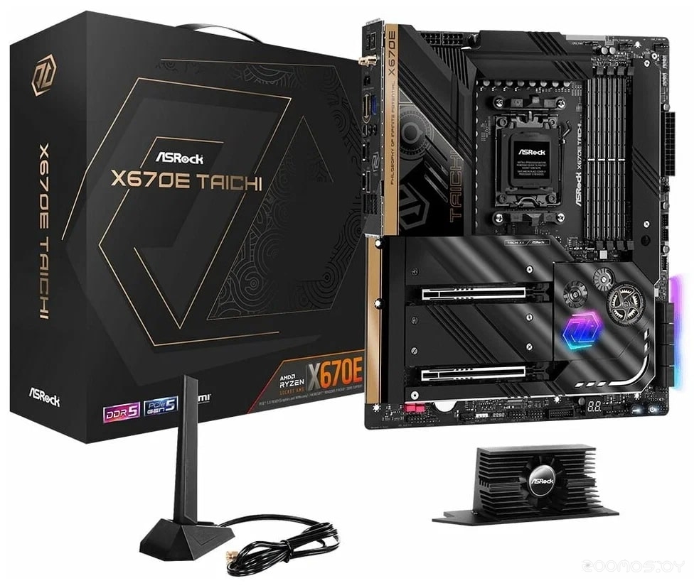 Материнская плата ASROCK X670E Taichi, фото 3