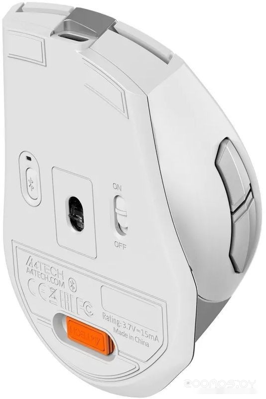 Мышь A4Tech Fstyler FB35CS (белый/серебристый), фото 7
