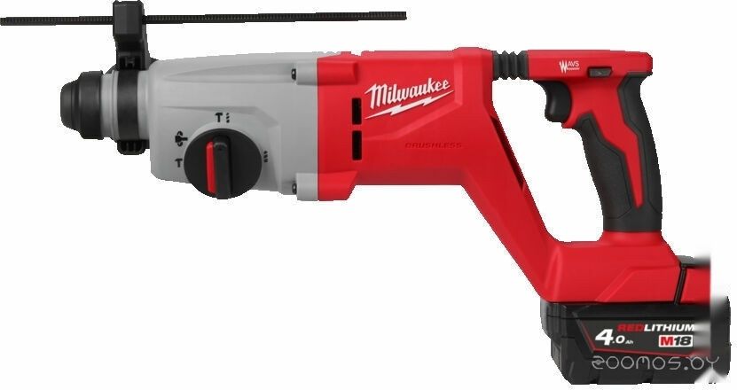 Перфоратор Milwaukee M18 M18BLHACD26-402X 4933492480 (с 2-мя АКБ, кейс)