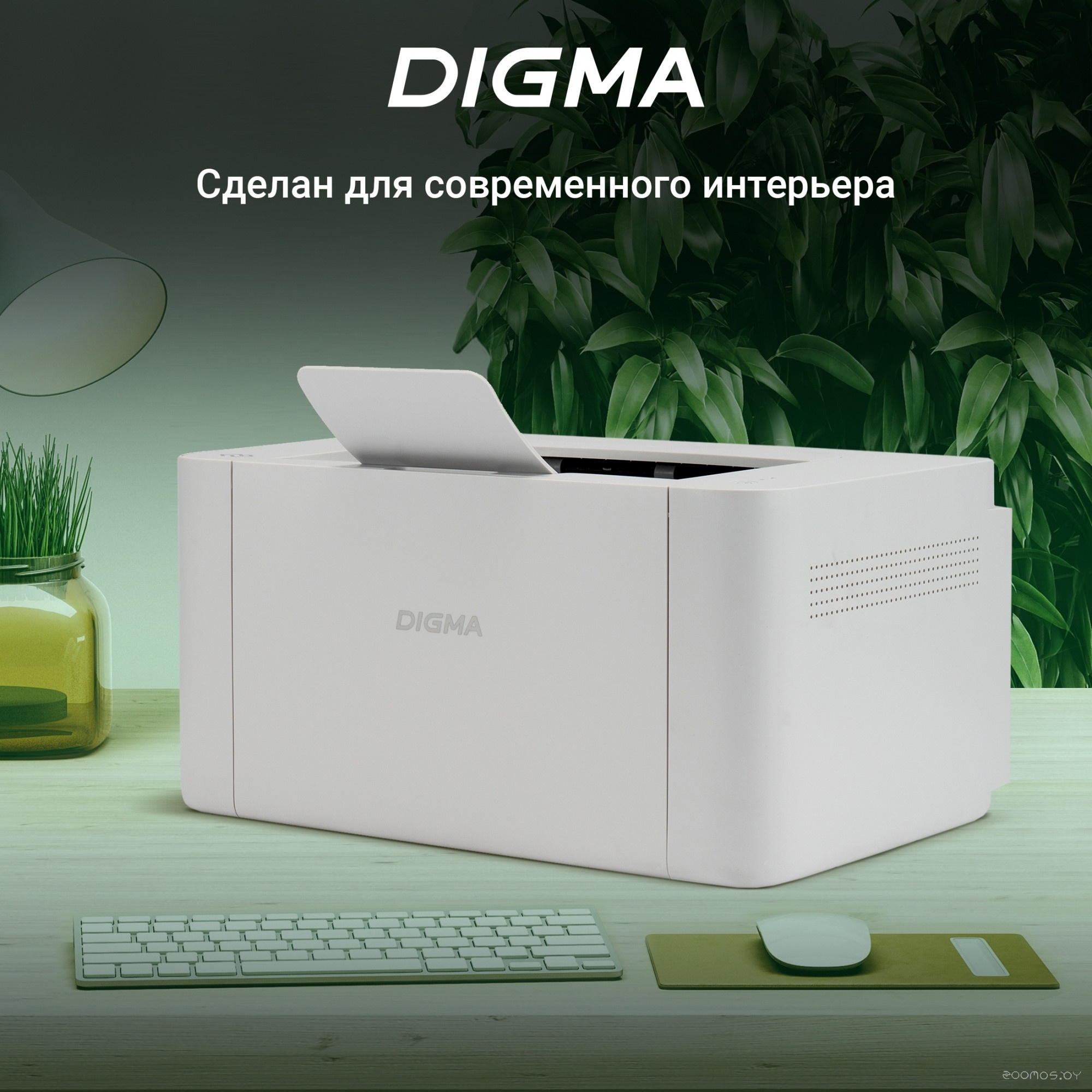 Принтер DIGMA DHP-2401 (белый), фото 18
