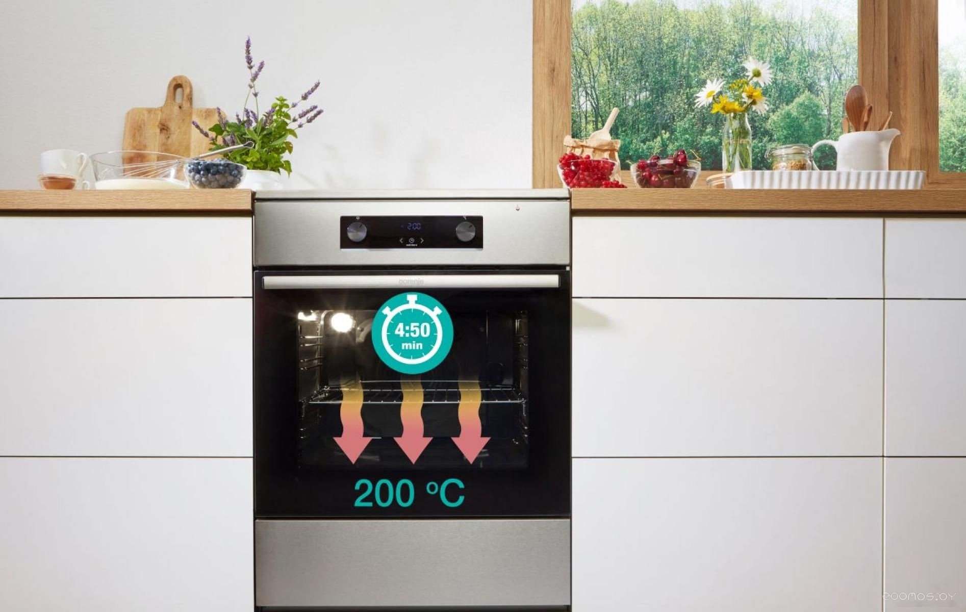 Кухонная плита Gorenje GEC5C41SG, фото 29