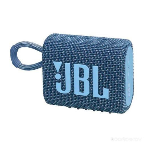 Беспроводная колонка JBL Go 3 Eco (синий)