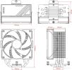 Кулер для процессора ID-COOLING Frozn A410 ARGB White