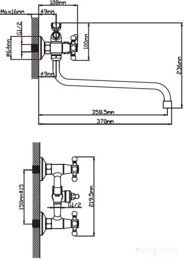 Смеситель Cronwil CP333-22, фото 1