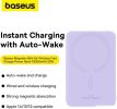 Внешний аккумулятор Baseus Magnetic Mini Air Wireless Fast Charge Power Bank 20W 10000mAh (сиреневый)