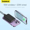 Внешний аккумулятор Baseus Magnetic Mini Air Wireless Fast Charge Power Bank 20W 10000mAh (черный)
