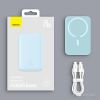 Внешний аккумулятор Baseus Magnetic Mini Wireless Fast Charge Power Bank 10000mAh 20W (сиреневый)