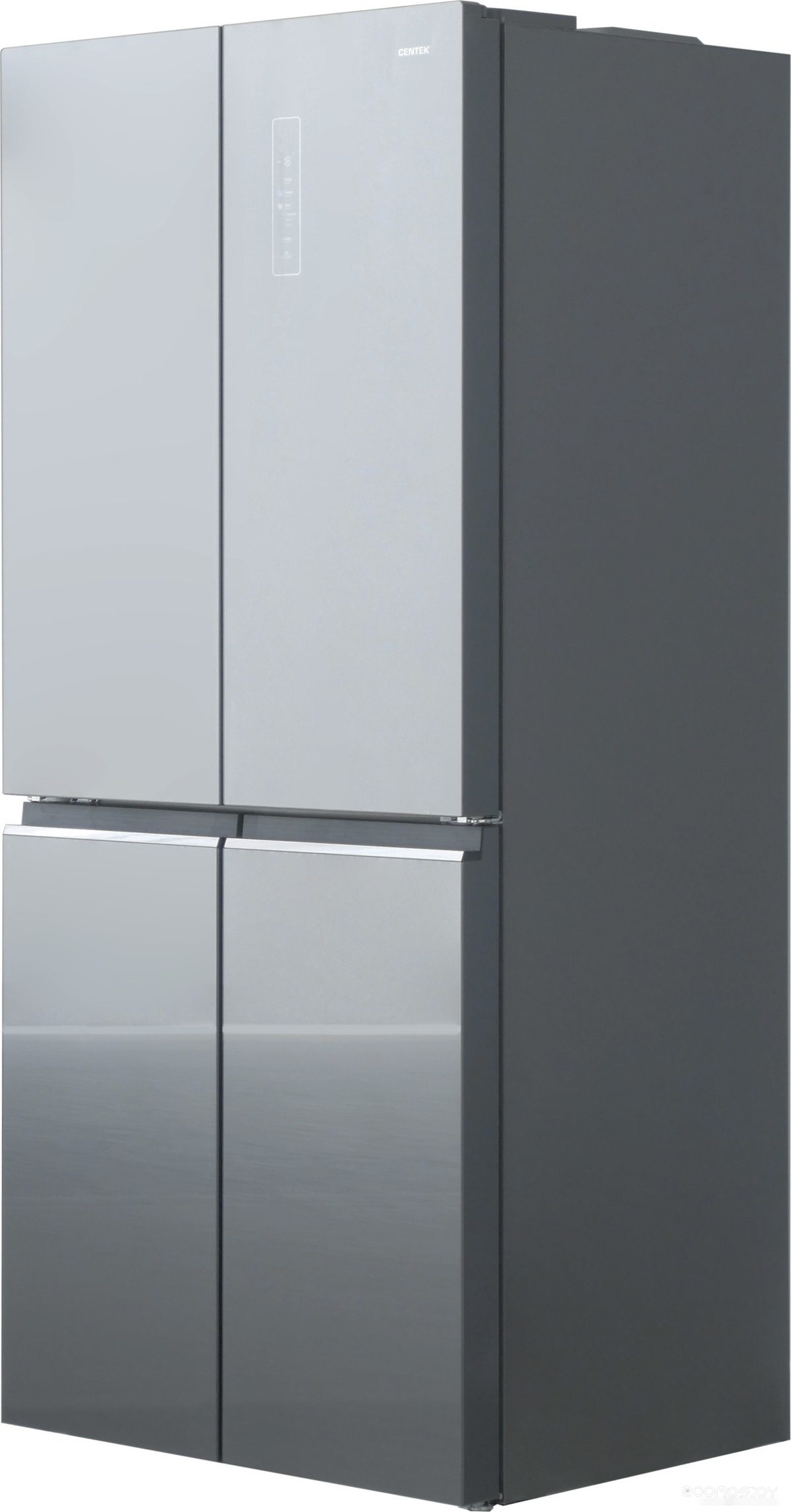 Четырёхдверный холодильник CENTEK CT-1745 Gray, фото 2
