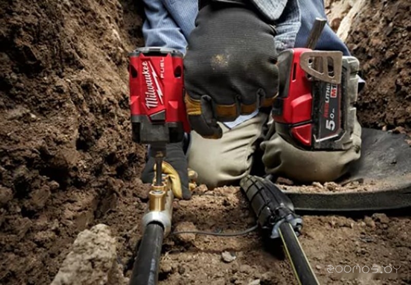 Гайковерт Milwaukee M18 FIW2P12-502X 4933478447 (с 2-мя АКБ, кейс), фото 14