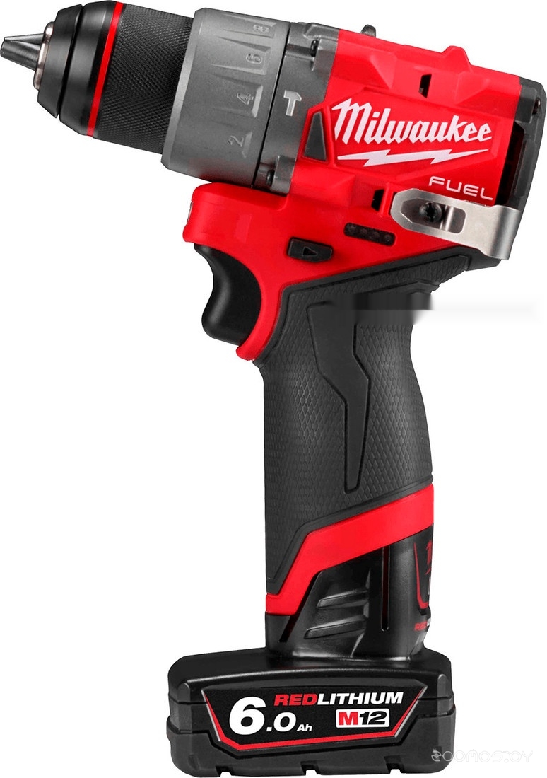 Ударная дрель-шуруповерт Milwaukee M12 FUEL M12FPD2-602X 4933479870 (с 2-мя АКБ 6 Ач, кейс), фото 2