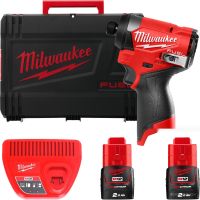 Винтоверт Milwaukee M12 FUEL M12FID2-202X 4933479877 (с 2-мя АКБ, кейс)