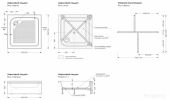 Душевой поддон Метакам Universal S 80x80 АПS_012480 (квадратный)