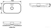 Умывальник Wellsee Croquis 2.0 150402000