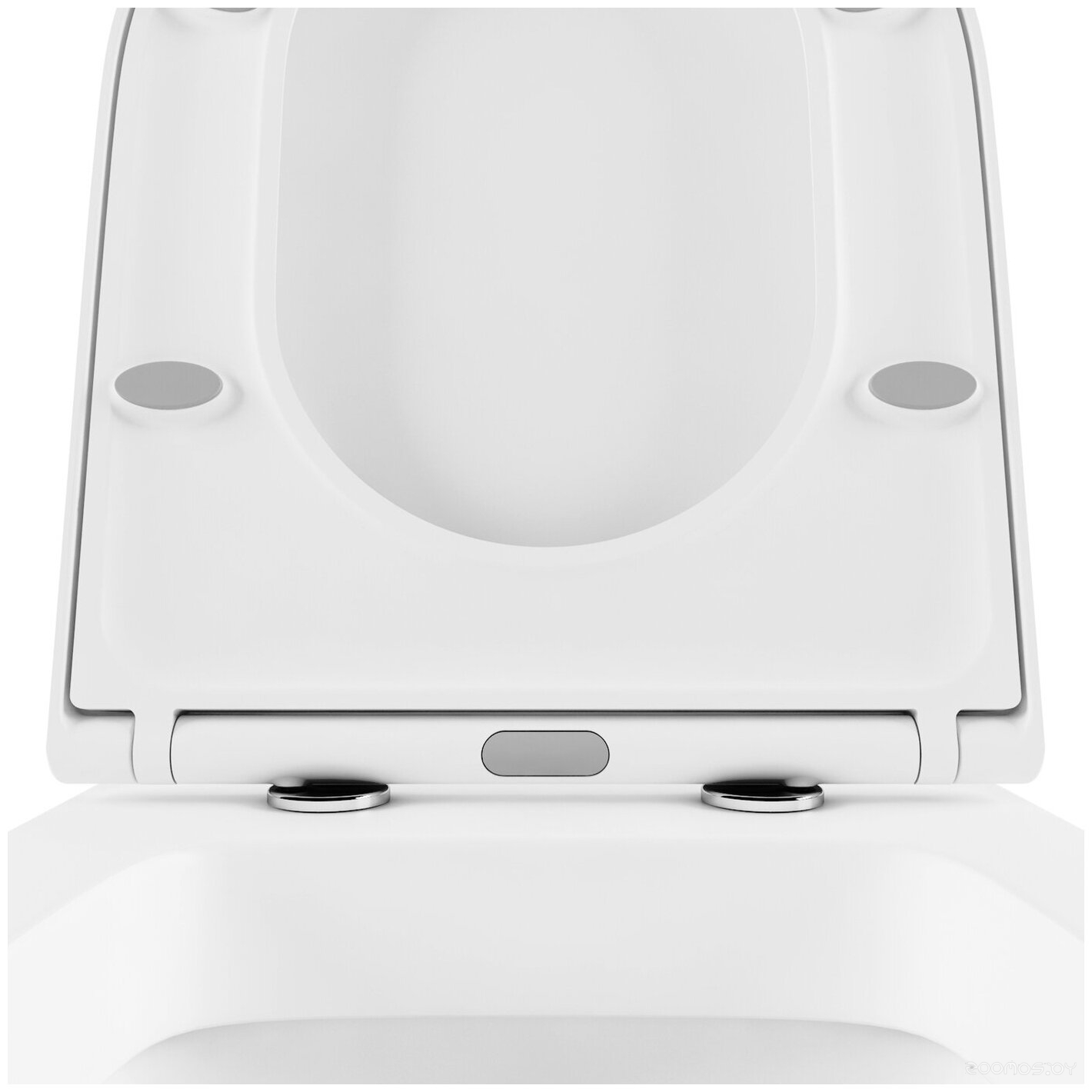 Унитаз Lavinia Boho Relfix Biore 5 в 1 87551041 (черный/белый стекло), фото 4