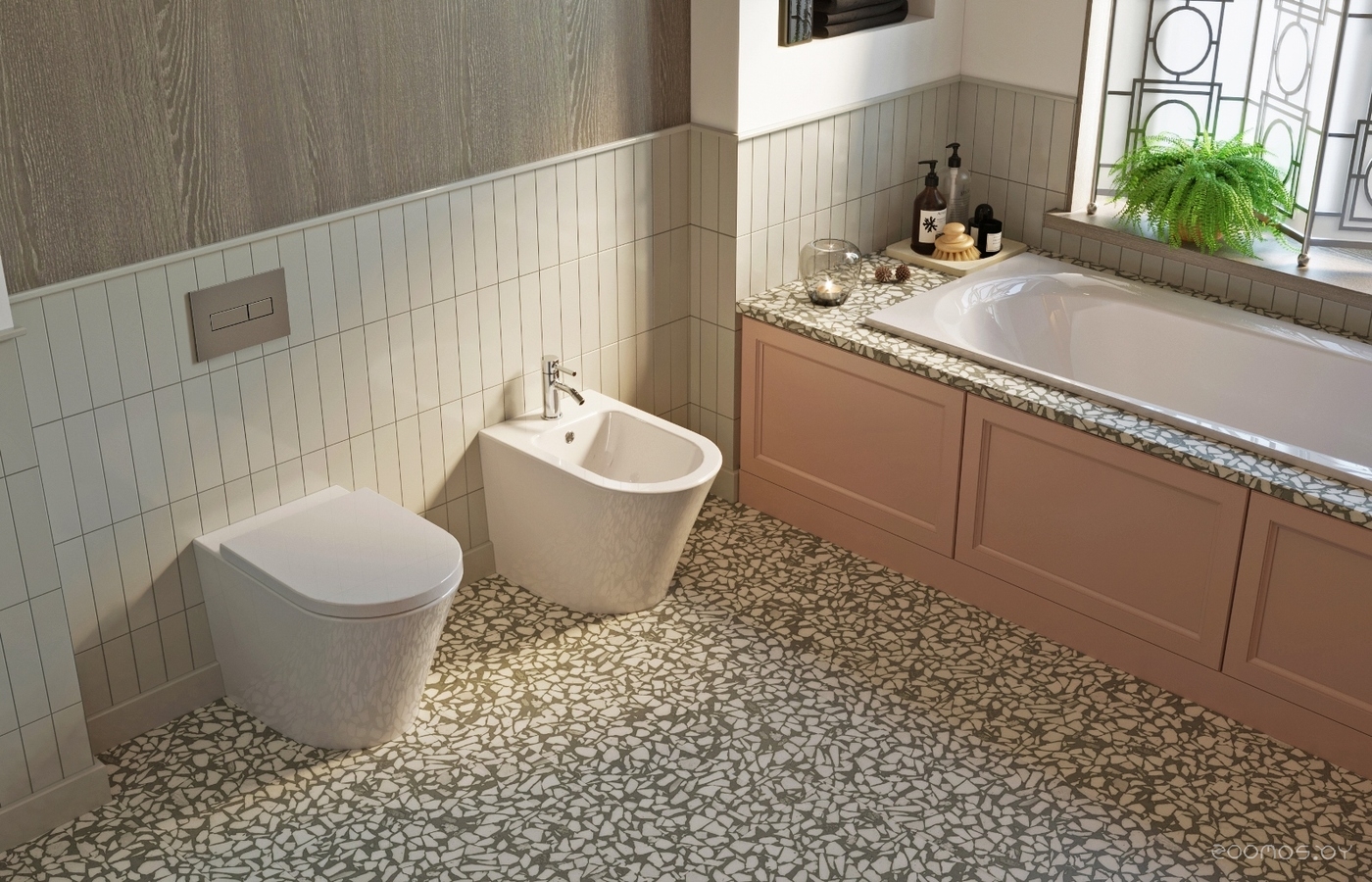 Унитаз Lavinia Boho Relfix Biore 5 в 1 87060239 (белое стекло), фото 7