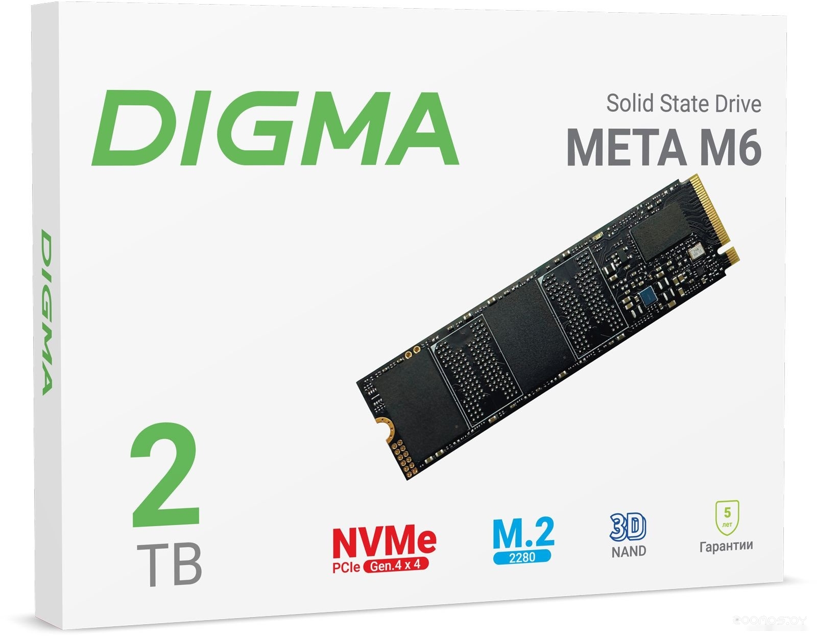 SSD DIGMA Meta M6 2TB DGSM4002TM63T, фото 8