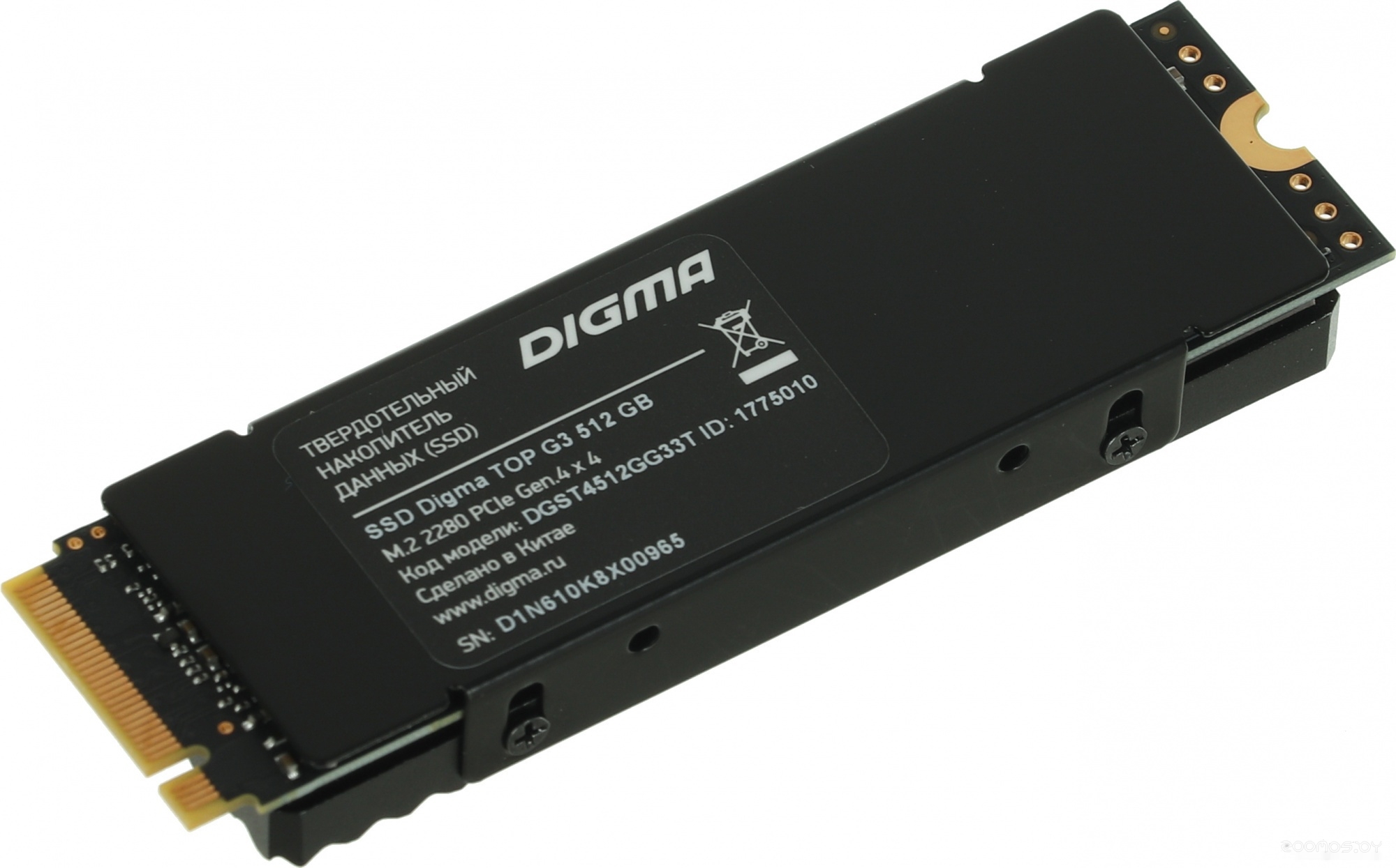 SSD DIGMA Top G3 512GB DGST4512GG33T, фото 2