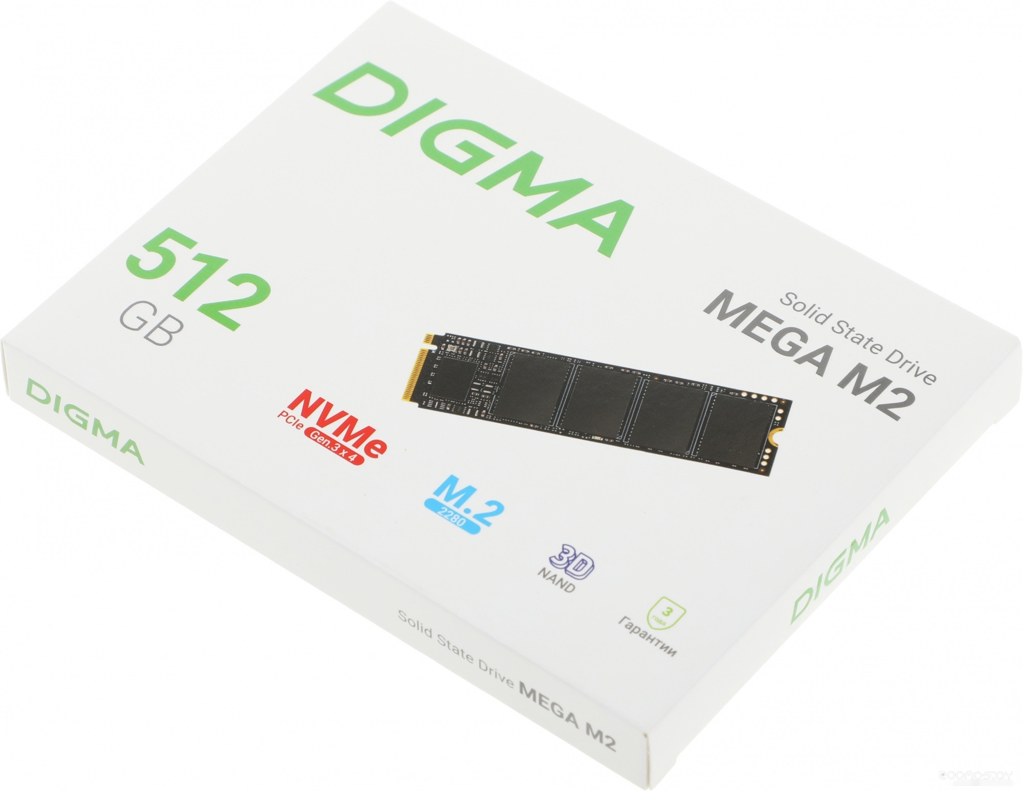 SSD DIGMA Mega M2 512GB DGSM3512GM23T, фото 4