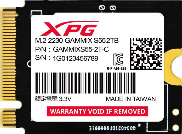 SSD A-Data XPG Gammix S55 512GB SGAMMIXS55-2T-C