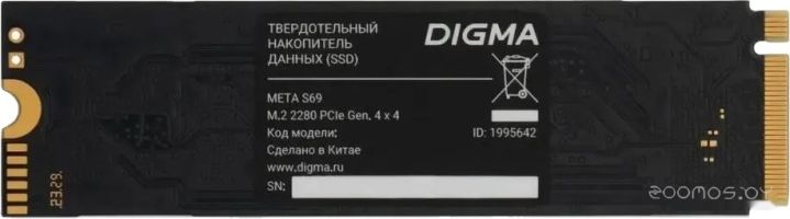 SSD DIGMA Meta S69 512GB DGSM4512GS69T