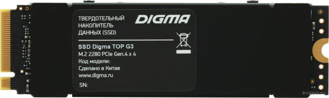 SSD DIGMA Top G3 2TB DGST4002TG33T