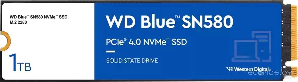 SSD Western Digital Blue SN580 1TB WDS100T3B0E