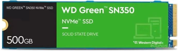 SSD Western Digital Green SN350 500GB WDS500G2G0C