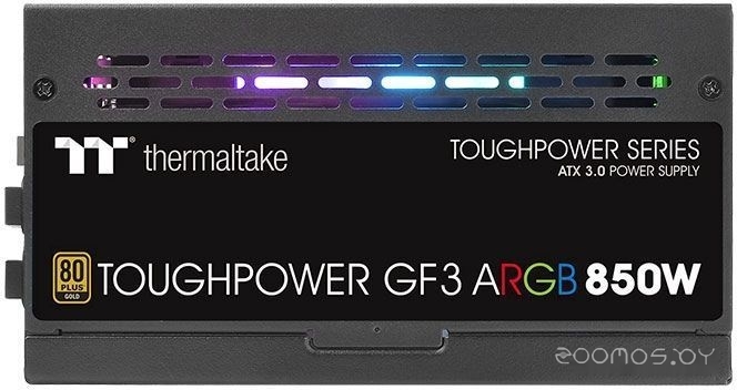 Блок питания Thermaltake Toughpower GF3 ARGB 850W Gold TT Premium Edition PS-TPD-0850F4FAGE-1, фото 2