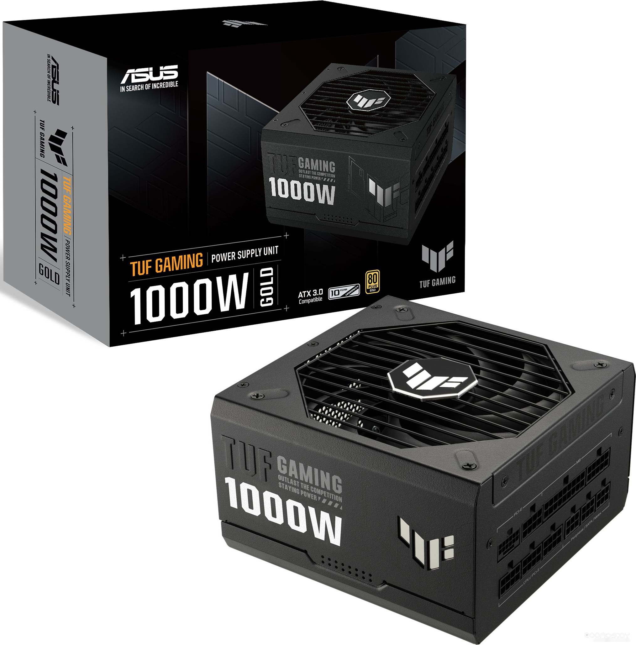 Блок питания Asus TUF Gaming 1000W Gold TUF-GAMING-1000G, фото 5