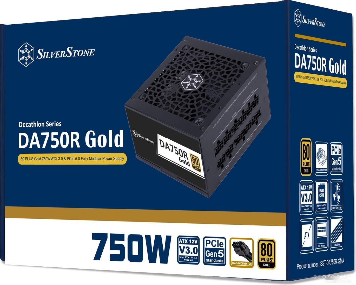 Блок питания SilverStone DA750R Gold SST-DA750R-GMA, фото 3