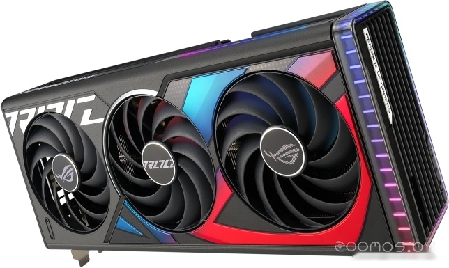 Видеокарта Asus ROG Strix GeForce RTX 4070 Ti Super 16GB GDDR6X OC Edition ROG-STRIX-RTX4070TIS-O16G-GAMING, фото 13
