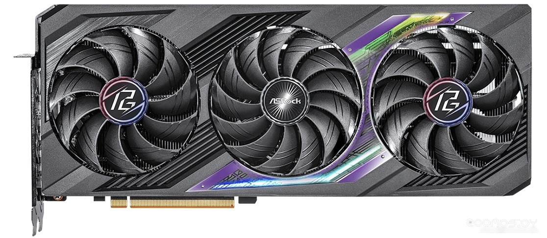 Видеокарта ASROCK Radeon RX 7700 XT Phantom Gaming 12GB OC RX7700XT PG 12GO, фото 3