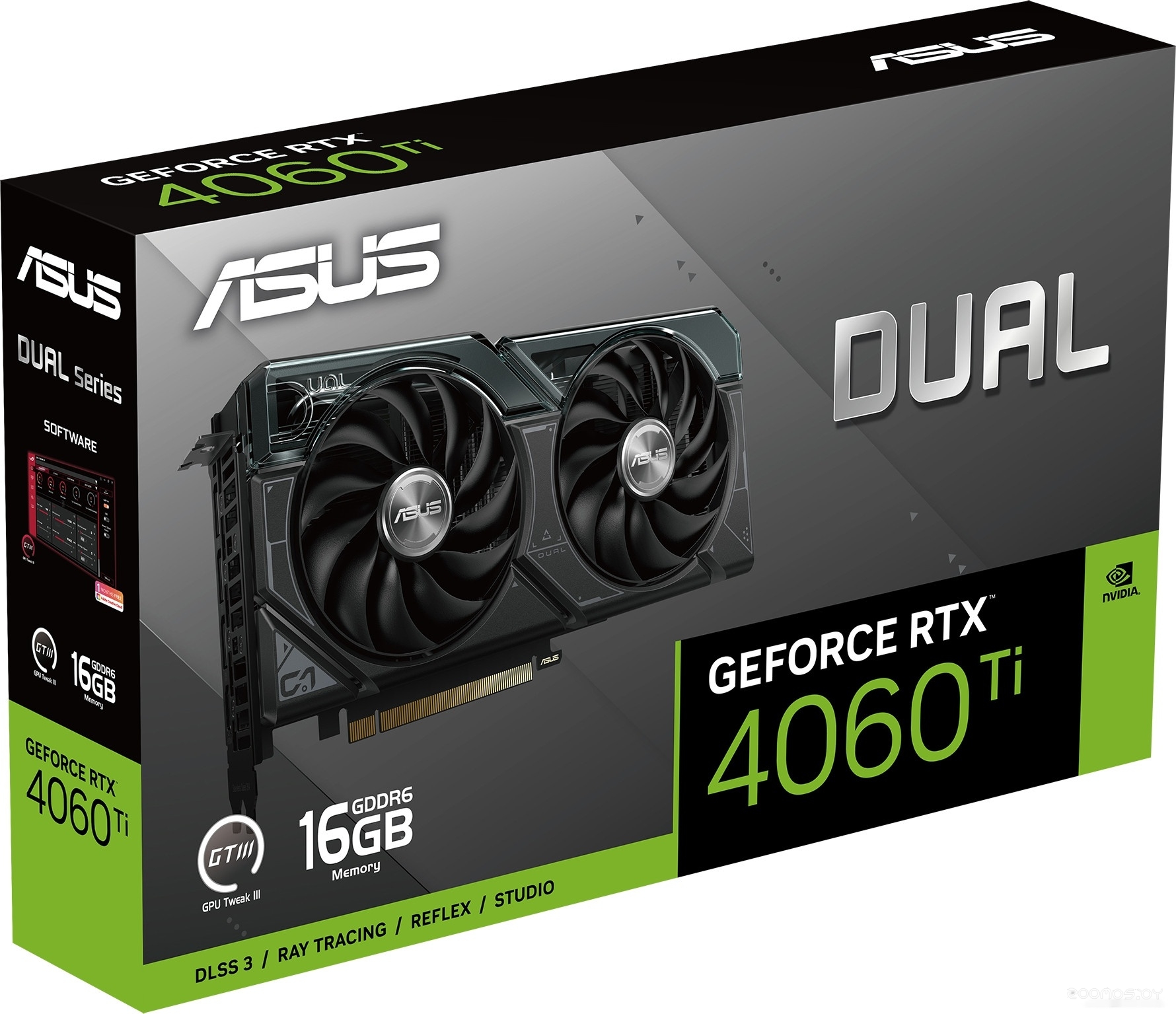Видеокарта Asus Dual GeForce RTX 4060 Ti 16GB GDDR6 DUAL-RTX4060TI-16G, фото 5