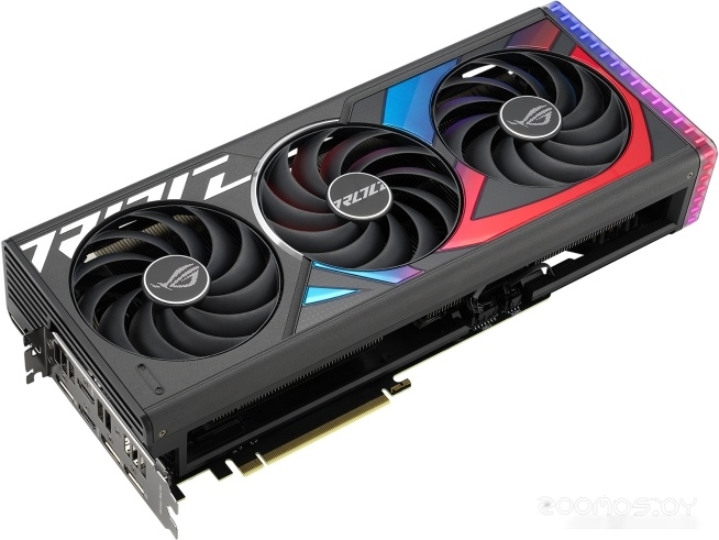 Видеокарта Asus ROG Strix GeForce RTX 4070 Ti Super 16GB GDDR6X OC Edition ROG-STRIX-RTX4070TIS-O16G-GAMING, фото 10