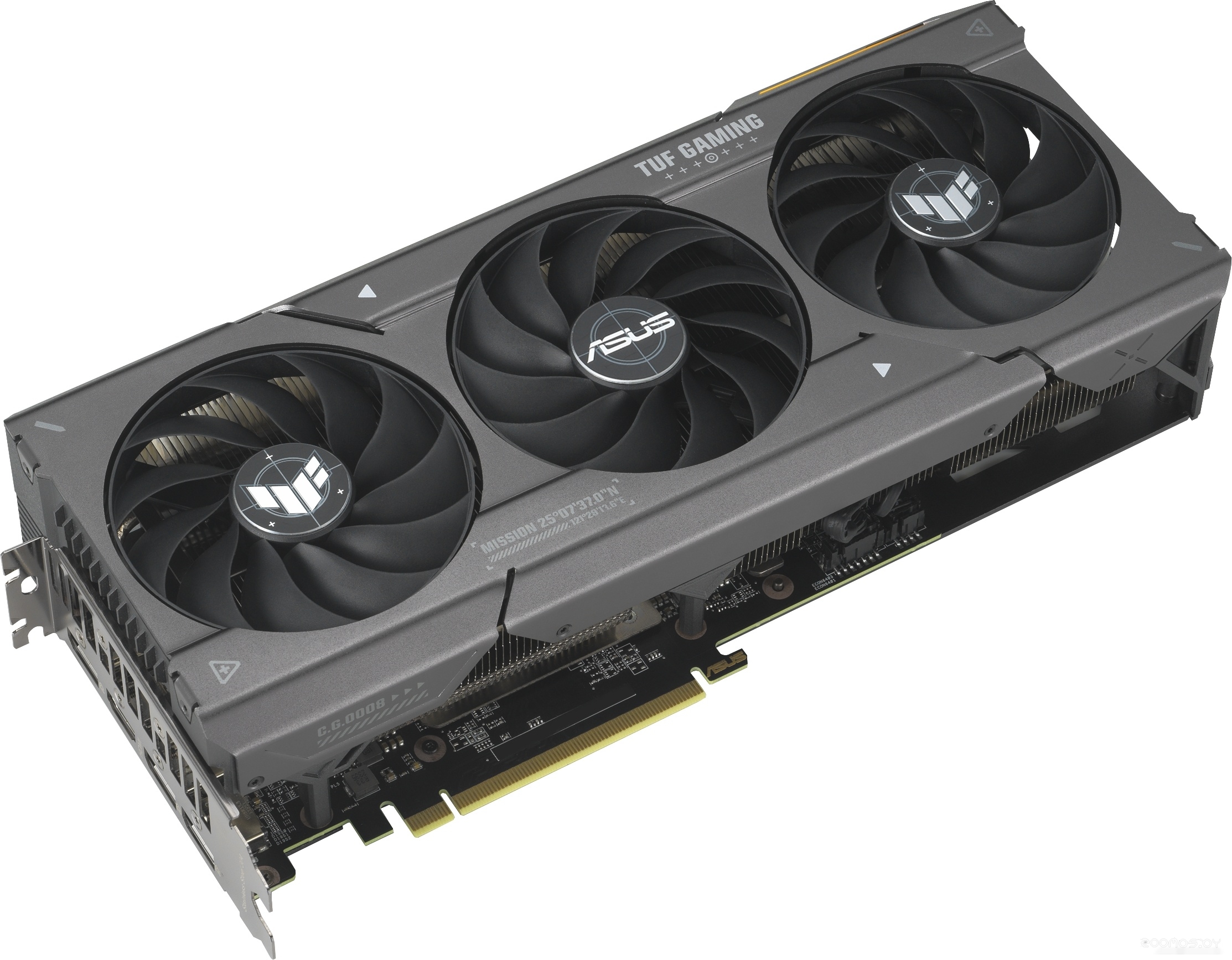 Видеокарта Asus TUF Gaming Radeon RX 7600 XT OC Edition 16GB GDDR6 TUF-RX7600XT-O16G-GAMING, фото 8