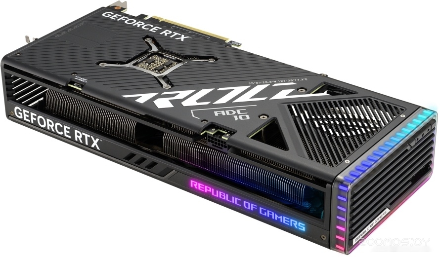 Видеокарта Asus ROG Strix GeForce RTX 4070 Ti Super 16GB GDDR6X OC Edition ROG-STRIX-RTX4070TIS-O16G-GAMING, фото 2