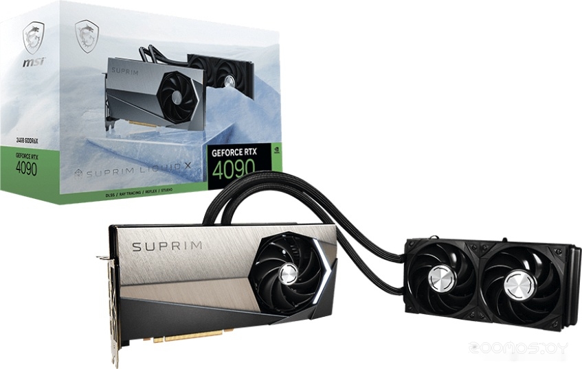 Видеокарта MSI GeForce RTX 4090 Suprim Liquid X 24G, фото 2