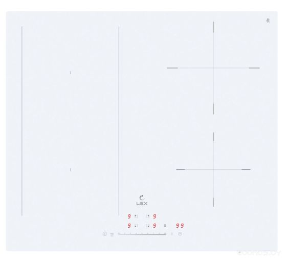 Варочная панель LEX EVI 641A WH